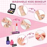 Dreamon Kids Makeup Set for Girls Washable Non-Toxic Real Makeup Set view 4