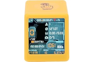 Depisuta SoloLottery Miner, Hashrate 1060 KH/s Lucky Miner with 1.54 Inch Smart Display, WiFi Blue Tooth, USB, Plug and Play,