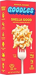 Goodles Shella Good Aged White Cheddar and Shells Pasta, 6 oz. 1 Pack, 14g Protein