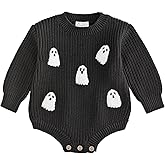 Mud Pie Baby-Boys Kids Baby Boy Halloween Ghost Sweater Bubble