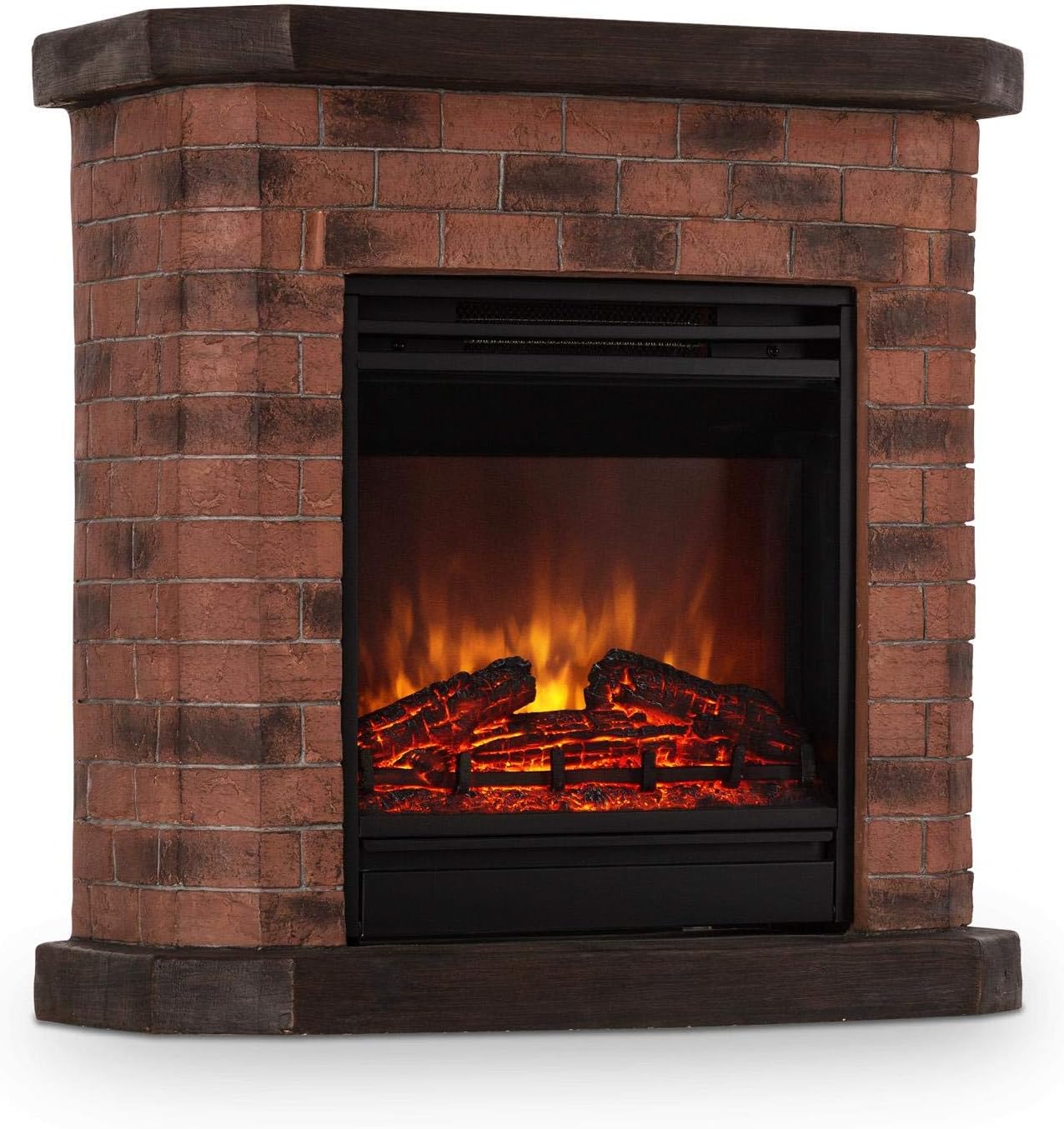 Super Saturday Klarstein Villach Electric Fireplace 1800W Stone Decor