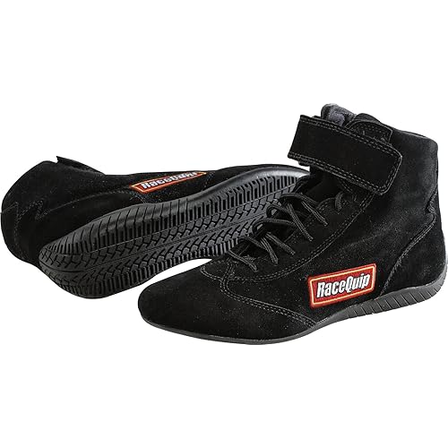 RaceQuip 30300090 Size 9 Black SFI 3.3/5 Race Shoe