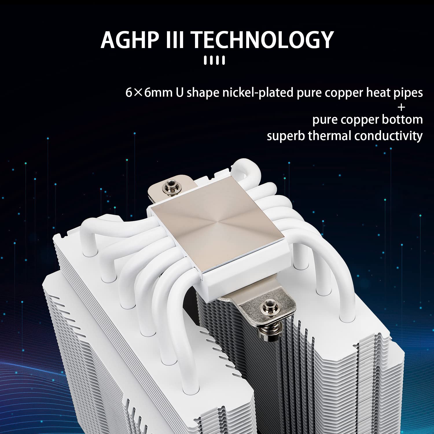 Thermalright Peerless Assassin 120 SE ARGB White V3, 6 Thermalright Peerless Assassin 120 SE ARGB White V3, 6