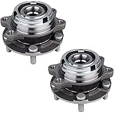 PAROD Pair 513310 Front Wheel Hub & Bearing Assembly Compatible with Nissan Murano 2003-2007, Quest 2004-2009 5Lugs