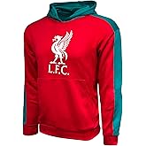 Boy's Liverpool Pullover Hoodie, Licensed Liverpool Hooded Sweatshirt Youth Sizes