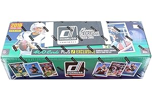 2018 Panini Donruss NFL Football Factory Set (401 cards incl. ONE exclusive Memorabilia card)