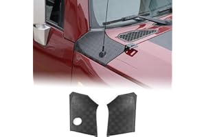 AUNGINSY Cowl Body Armor Outer Cowl Covers Side Corner Guards Compatible with Toyota FJ Cruiser 2007-2021 Car Hood Side Corner Guard Hood Side Panel Protection Protection Trim Cover ABS Exterior Accessories