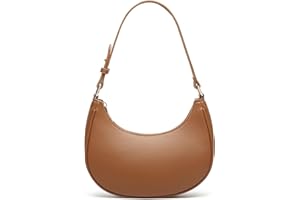 Barabum Retro Classic Clutch Shoulder Tote HandBag with Zipper Closure for Women