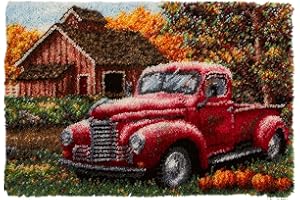 Herrschners Old Country Truck Latch Hook Kit