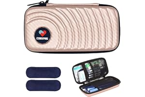 CDBXPRG Insulin Cooler Travel Case for Diabetic Insulated Cooling Organizer Bag with 2 Reusable Ice Packs for Insulin Pen and Other Medication Diabetic Supplies Champagne