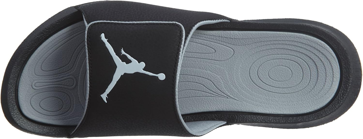  | Nike Mens Jordan Hydro 6 Black Grey Synthetic Sandals 10 US | Sandals