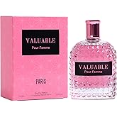 AFLUXE Valuable Women Perfume–Bold & Sophisticated Scent Eau De Parfum With Citrus,Spice,And Woody Notes Long Lasting Natural Spray Fragrance 3.4 Fl Oz