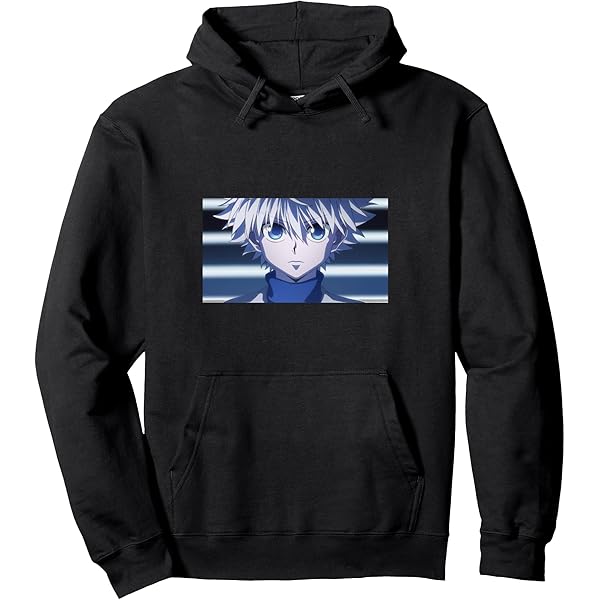 Amazon.com: Killua Zoldyck Devil Eye Print Hoodies Japanese Anime