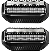 Pro Head Shaver Replacement Blades Compatible with MANSCAPED The Handyman,Long Hair Leveler and Foil Blades for Portable Men's Travel Facial Hair Comb (2 pack)