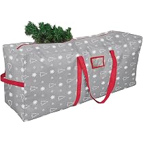 Amazon.com: YIYA Bolsa de almacenamiento para árbol de Navidad ...