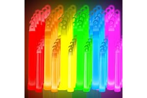 Naivees 48 Pack Ultra Glow Sticks Bulk Party Supplies,