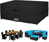 Dokon Garden Furniture Covers Waterproof 420D Oxford 200x160x74cm