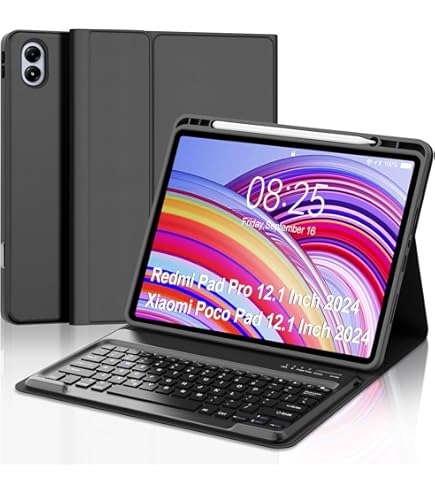 Amazon.com: Nanhent Touchpad Keyboard Case for Xiaomi Redmi Pad