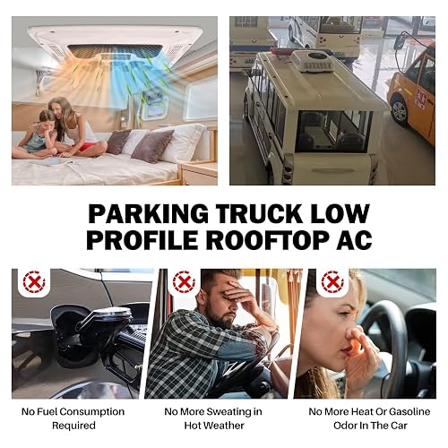 rv roof air conditioner heater combo