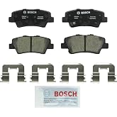 BOSCH BC1313 QuietCast Premium Ceramic Disc Brake Pad Set - Rear | Compatible with Select Hyundai Azera, Elantra, Sonata; Kia Amanti, Optima, Soul