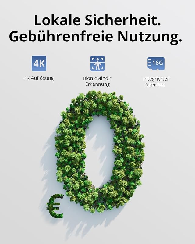 eufy HomeBase 3, Überwachungskamera Außen, ohne ABO, eufy S380