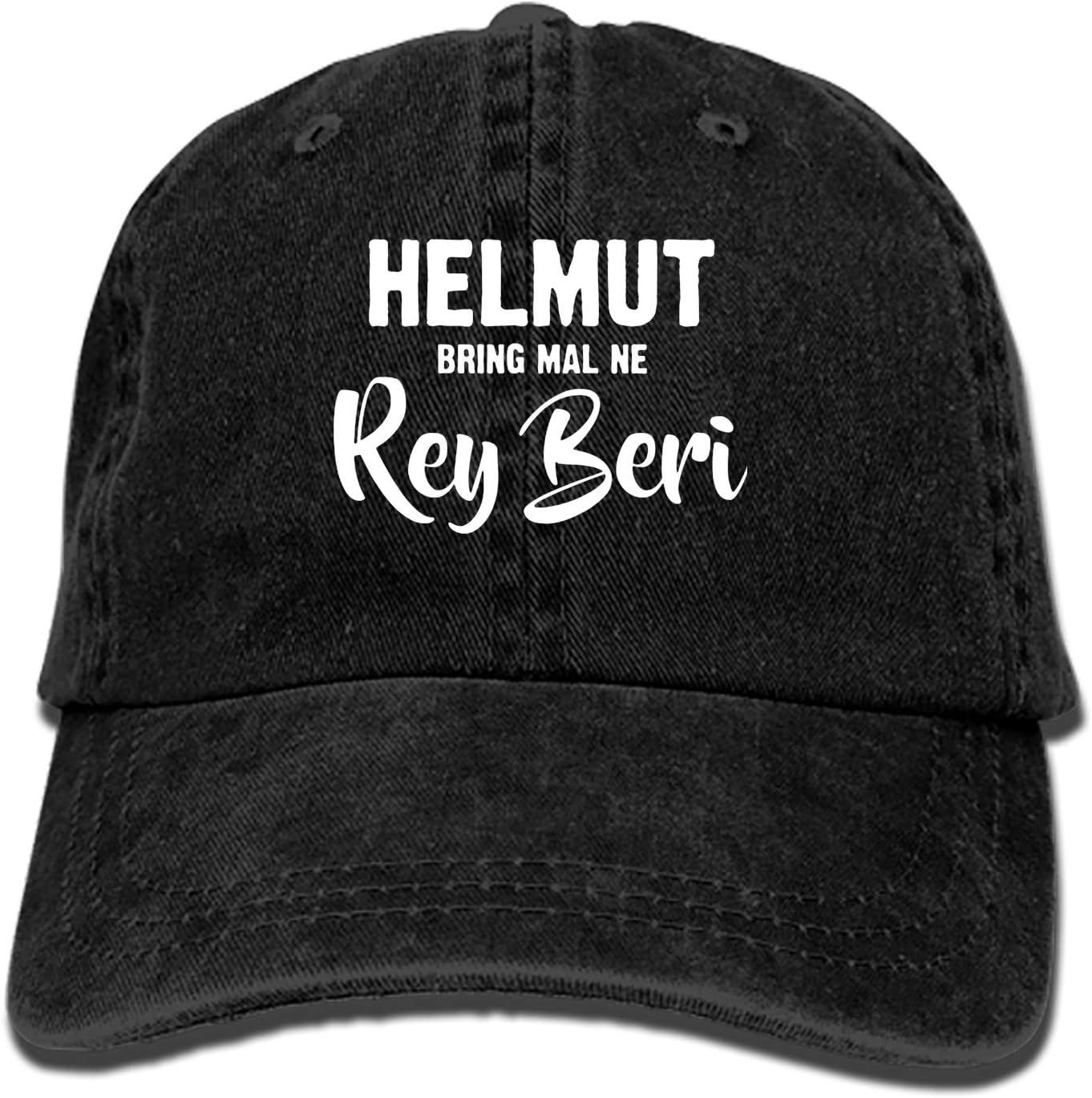 Boeshkey Helmut, Bring MAL NE Rey BERI Denim Baseball Caps Hat Adjustable Cotton Sport Strap Cap for Men Women