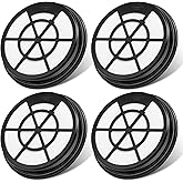 NEN110A Vacuum Filter, Inlet Frame and Sponge Filter Compatible with Eureka Whirlwind Bagless Canister Vacuum Cleaner, Fits NEN110A, NEN110B, NEN110D(4-Pack)