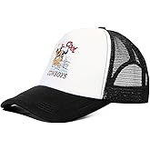 Vintage Trucker Hats Men Women Black Funny Cute Cowboys Trucker Hats Country Caps Adjustable Snapback Retro & Trendy
