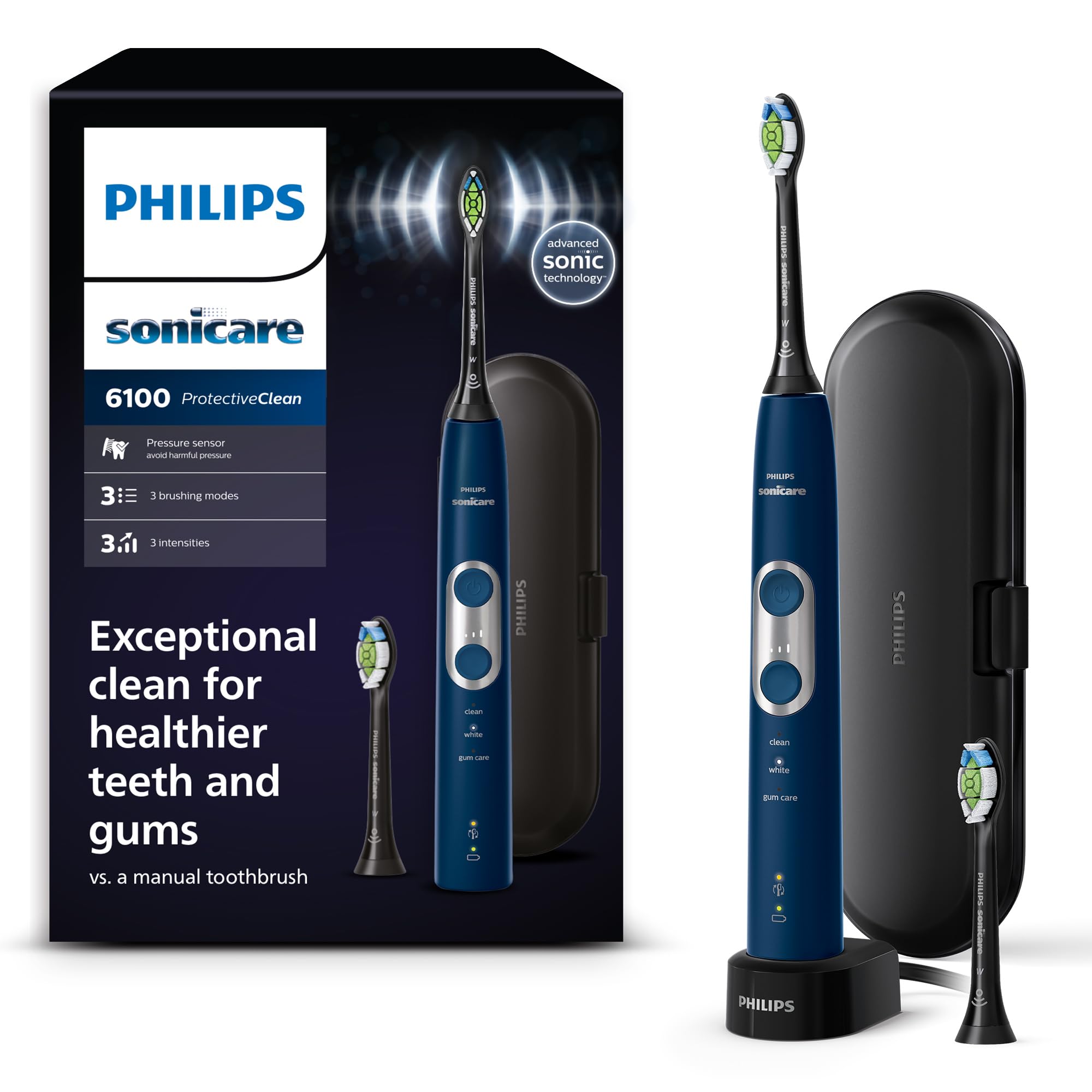 Philips Sonicare ProtectiveClean 6100 Electric Toothbrush - Outdated Product