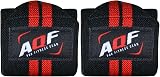 AQF Power Weight Lifting Wrist Wraps Pair One Size Fits All view 8