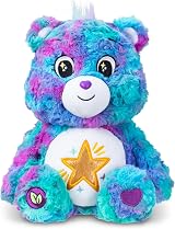 Care Bears Good Wishes Bear Plush 35 cm Soft Multicolor Fur Belly Badge Toy view 2