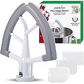 Prokitchen Flex Edge Beater Fit for Kitchenaid Mixer, 4.5-5 Quart Tilt-Head Flat Beater Fit for Kitchen Aid Accessories and A