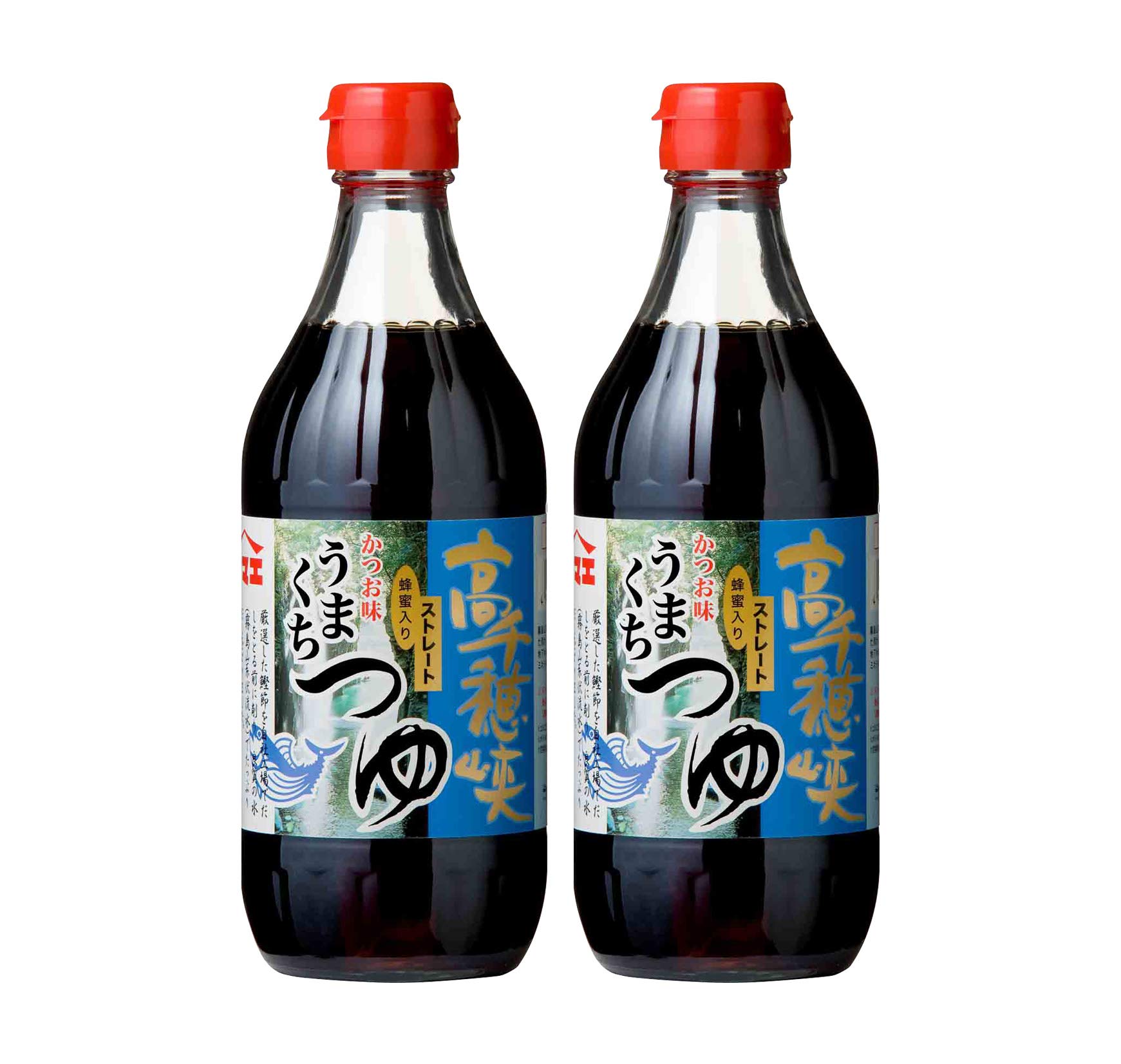 ヤマエ食品工業 高千穂峡 つゆ うまくち/めんつゆ 500ml×2本商品画像