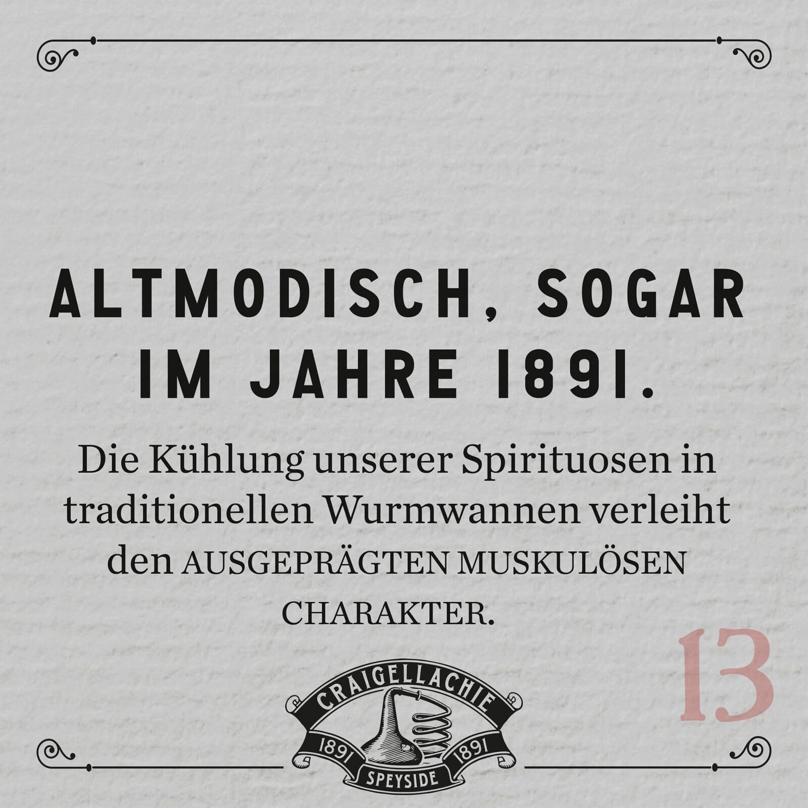CRAIGELLACHIE 13 Year Old Speyside Single Malt Scotch Whisky, 46% vol, 700 ml, in Geschenkverpackung, Armagnac Cask Finish, gereift in Bas-Armagnac-Fässern, 70 cl 4