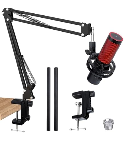 Amazon.com: For HyperX QuadCast 2 Boom Arm - Mic Arm Compatible