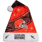 NFL Team Logo High End Holiday Santa Cap Hat