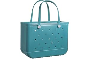 Fazhesici Beach Bag Waterproof Travel Tote Bag Washable Open Tote Bag for Beach Boat Pool Work