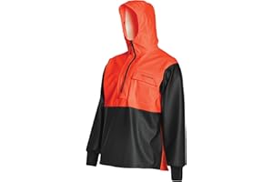 GRUNDÉNS Grundens Men’s Neptune Commercial Fishing Pullover Anorak | Waterproof, Adjustable