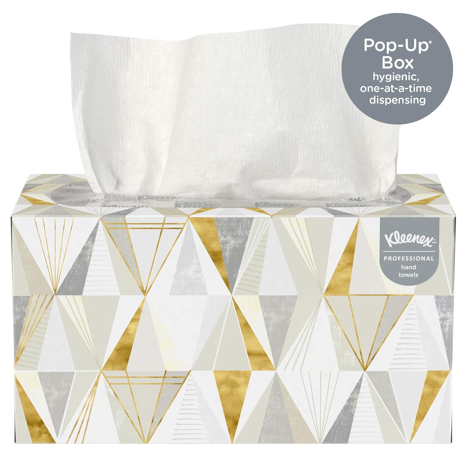 Kleenex Hand Towels with Premium Absorbency Pockets (01701), Hygienic Countertop Pop-Up Box, White, 120 Sheets / Carton, 18 Cartons / Case: Paper Towels: Industrial & Scientific