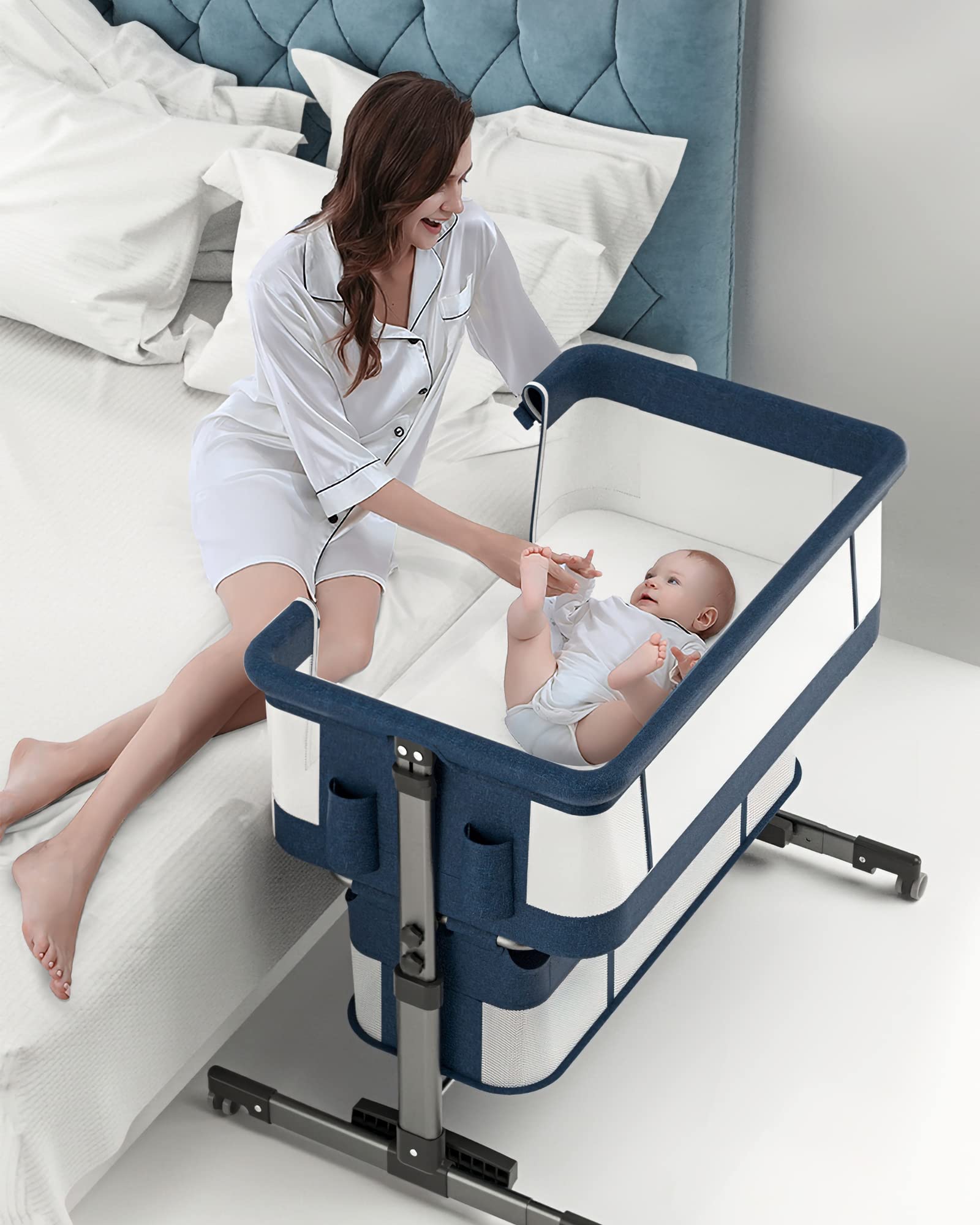 Infant Master Baby Doorway Jumper & Bedside Bassinet, The ideal gift for The newborn