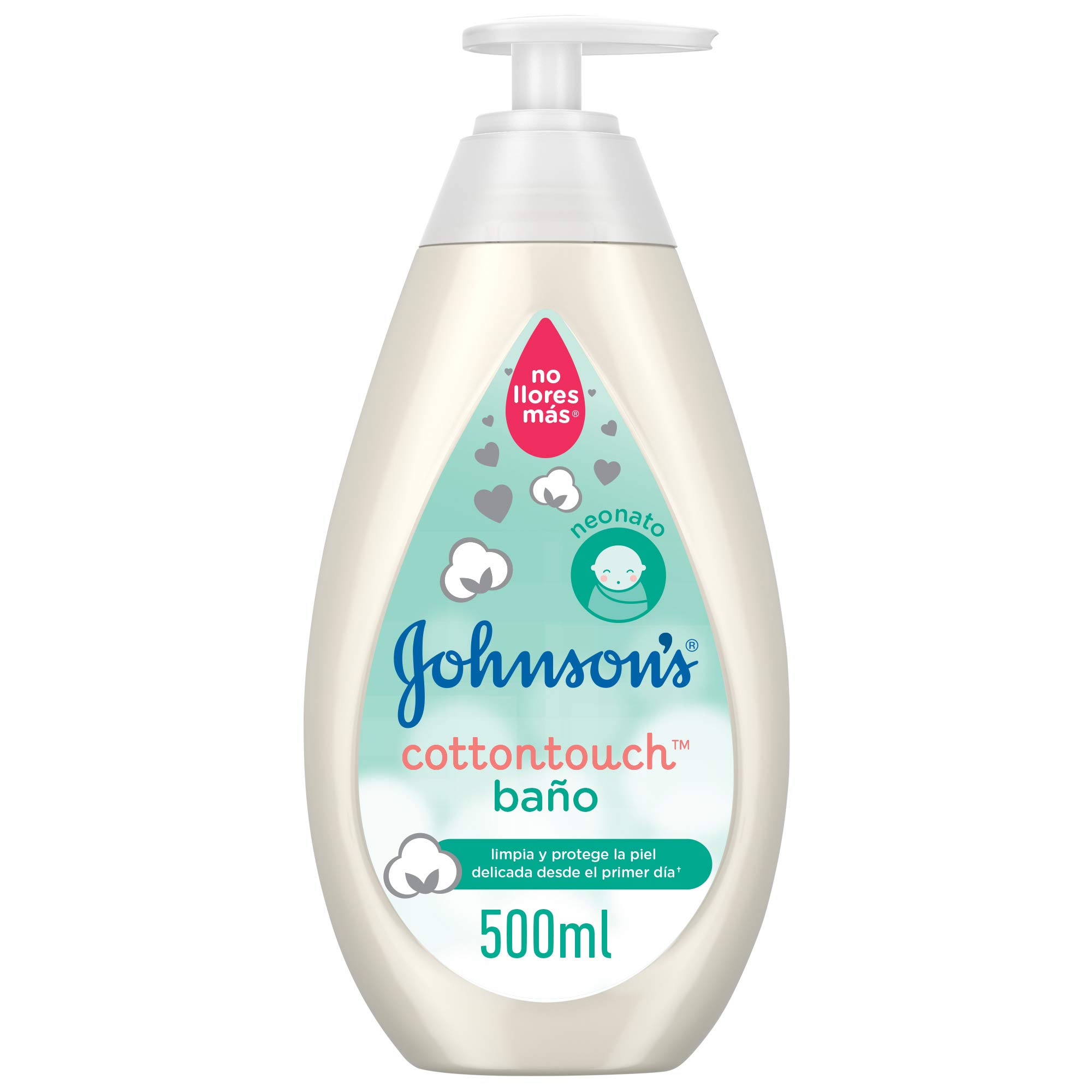 Johnson's CottonTouch Newborn Sensitive Skin Bath - 1 x 500ml