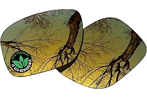 Raydi Polycarbonate Replacement Lenses for Oakley Holbrook | Holbrook XL | Holbrook Metal Square Sunglasses