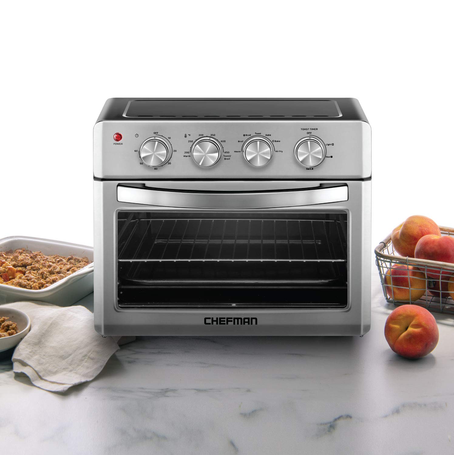 Amazon.com: Chefman - Freidora de aire para horno, 6 ...