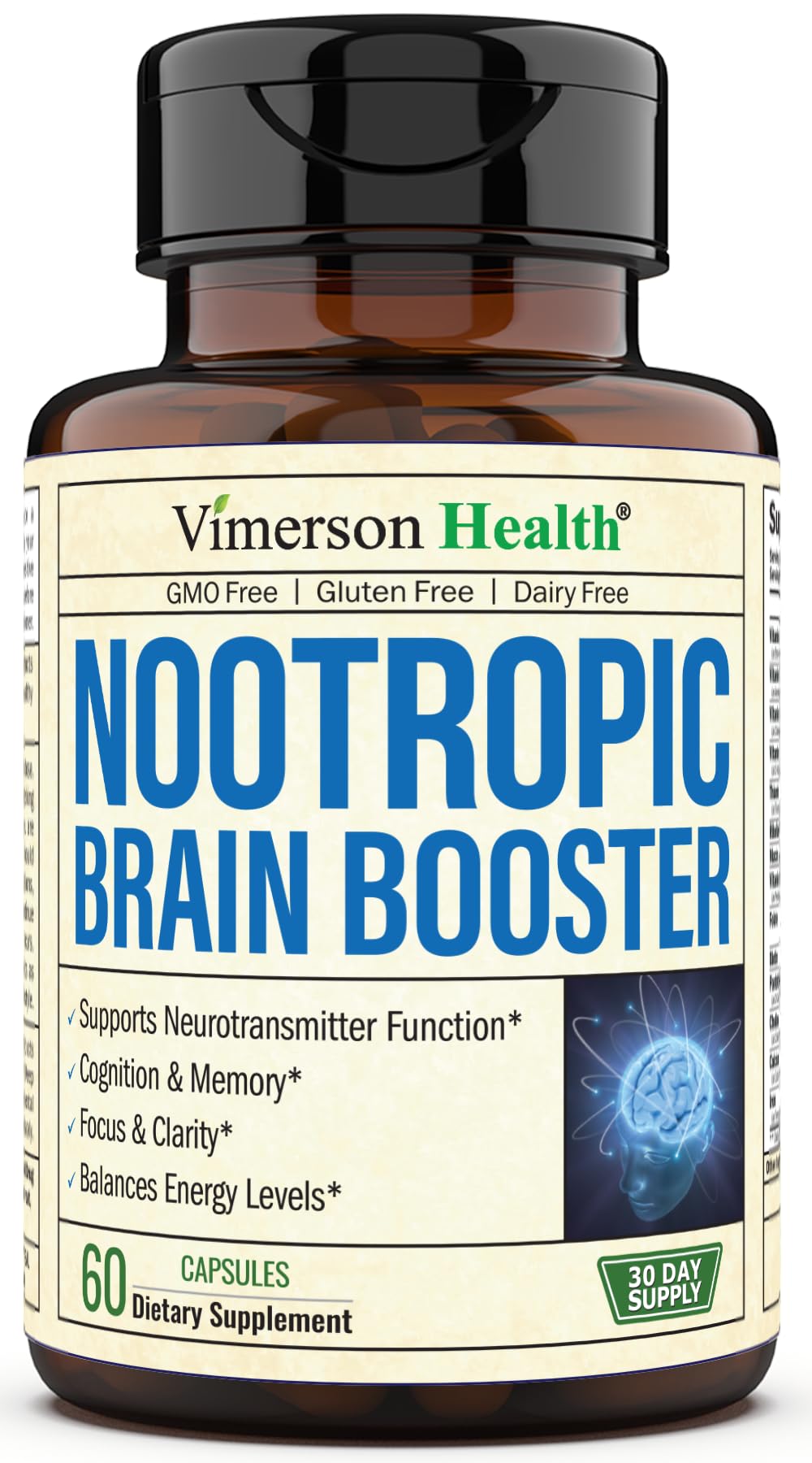 Mua Nootropics Brain Support Supplement - Nootropic Brain Booster for ...