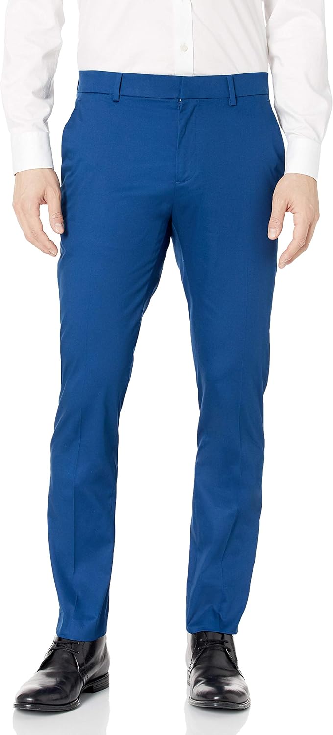 Perry Ellis Men's Slim Fit Stretch Pant at  Men’s Clothing store