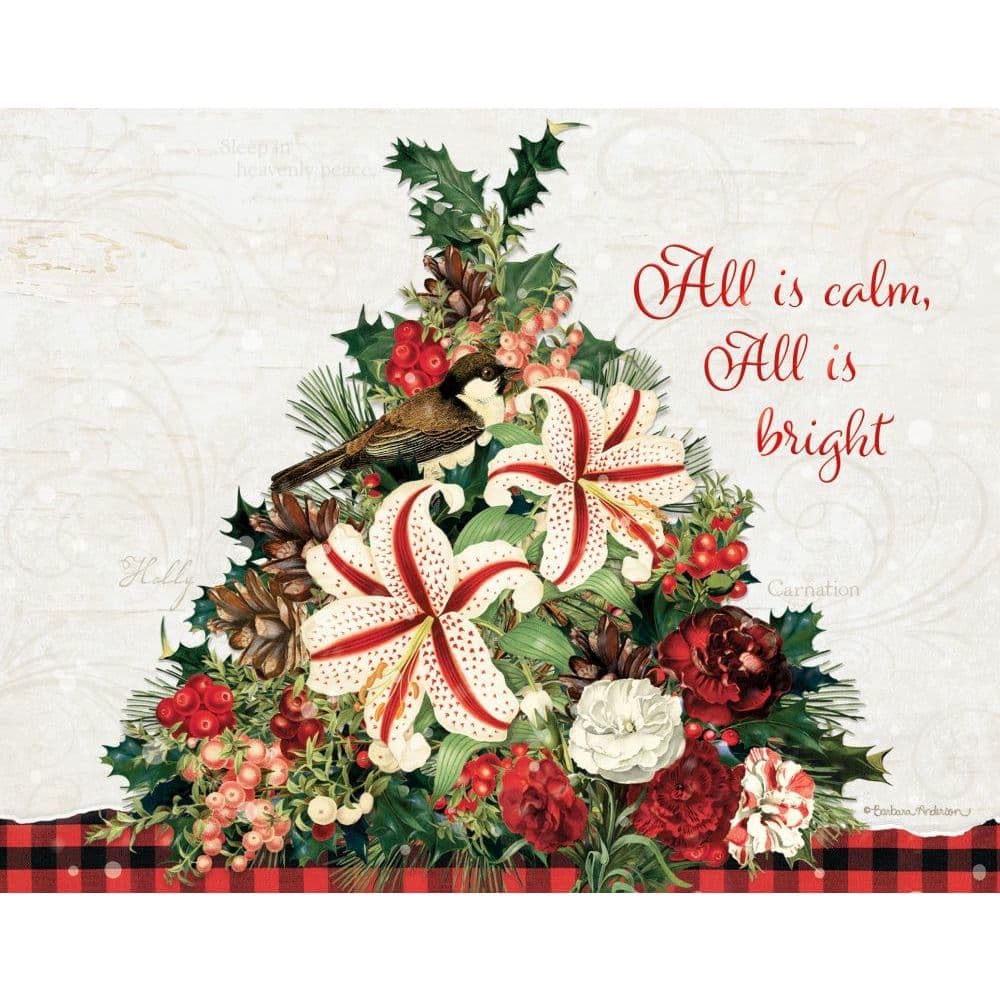 LANG Festive Botanicals Boxed Christmas Cards (1004868)