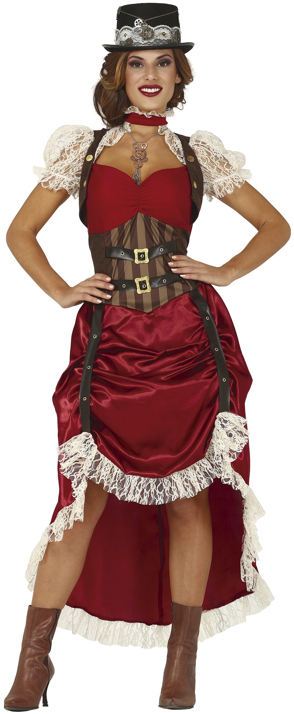 FIESTAS GUIRCA Steampunk Western costume for women Size M UK 10-12