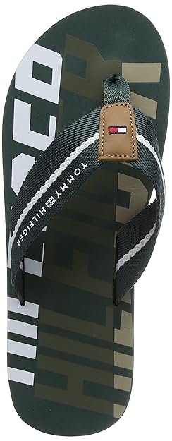 Tommy Hilfiger Herren Bold Hilfiger Beach Sandal Zehentrenner