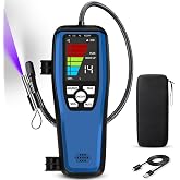 Aprvtio ALD-200 Refrigerant Leak Detector Professional-Grade for R454B R22 | 3-in-1 Freon Sniffer Tester for HVAC A2L R32 R454B R410A R134A R290, AC Leak Detector with TFT screen