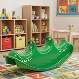 Dantoy 3 Person Rocker Seesaw Green Crocodile Plastic Denmark 1-5 Years view 5